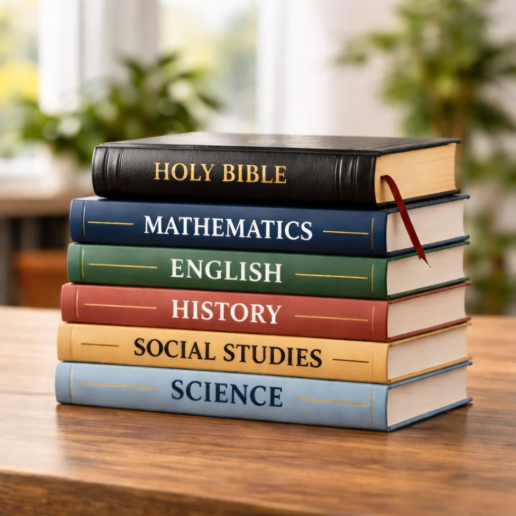 Academics - Bible on Top