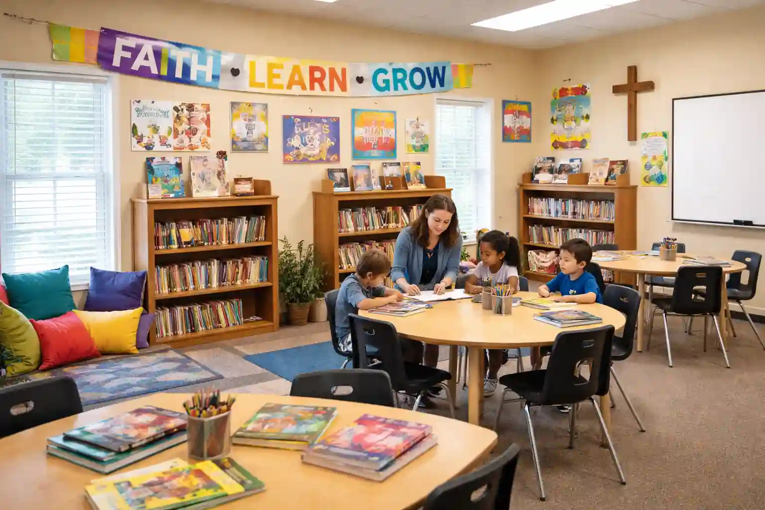 Library At Christian Faith School